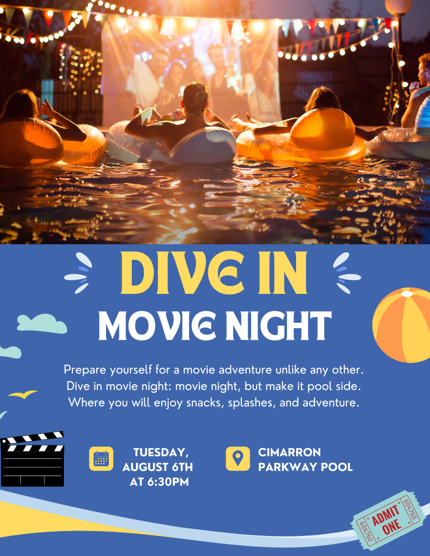 Dive in movie night