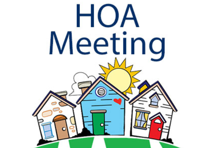 October Community Association Meeting