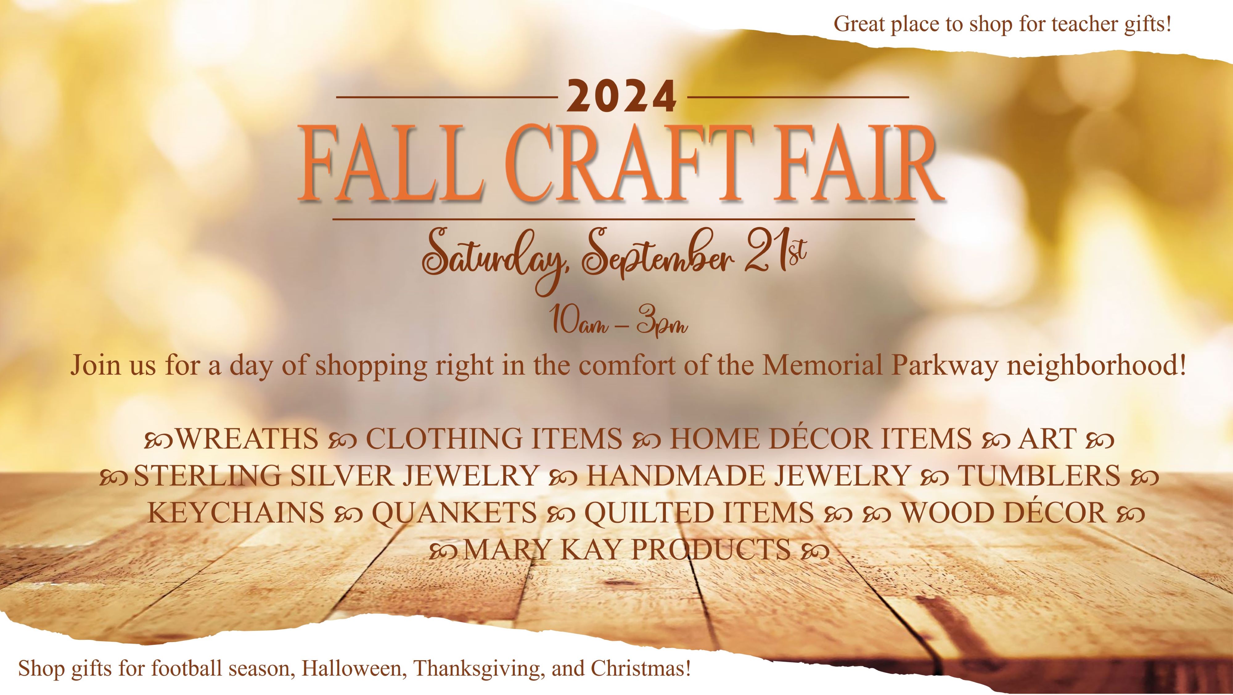 MP Fall Craft Fair FINAL