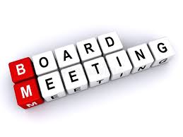 April Community Association Board Meeting